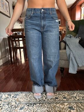 American Eagle Outfitters Medium Blue Stretch Jeans